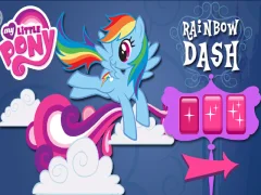 თამაში Rainbow Dash's Cloud Bump ონლაინ
