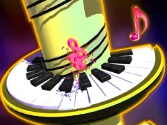 თამაში Ball Jump Piano Tile ონლაინ