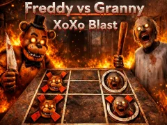თამაში Freddy vs Granny XoXo Blast ონლაინ