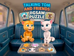 თამაში Talking Tom and Friends Jigsaw Puzzle ონლაინ