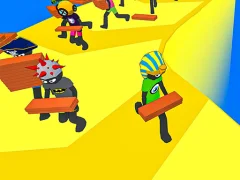 თამაში Stickman Planks Fall ონლაინ