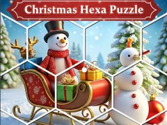 თამაში Christmas Hexa Puzzle ონლაინ