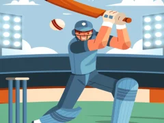 თამაში Pong Cricket ონლაინ
