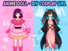 თამაში Anime Doll - DIY Cosplay Girl ონლაინ