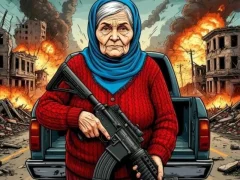 თამაში Grandma with machine-gun: Apocalypsis ონლაინ
