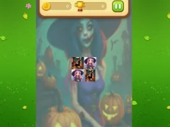 თამაში Halloween Witch Memory Match ონლაინ