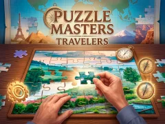თამაში Puzzle Masters: Travelers ონლაინ