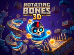 თამაში Rotating Bones 3D ონლაინ