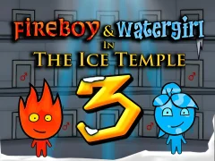 თამაში Fireboy and Watergirl 3 - The Ice Temple ონლაინ