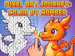 თამაში Draw picture by numbers Pixel Art ონლაინ