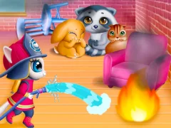 თამაში Kitty City Heroes ონლაინ