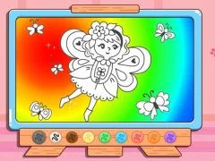 თამაში Coloring Book: Floral Dance ონლაინ