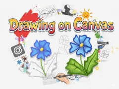 თამაში Drawing on Canvas ონლაინ