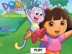 თამაში Dora the Explorer: Find Hidden Map ონლაინ