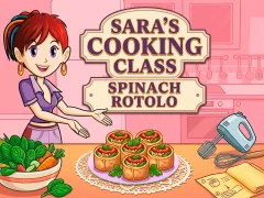 თამაში Sara’s Cooking Class Spinach Rotolo ონლაინ