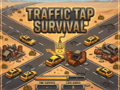 თამაში Traffic Tap Survival ონლაინ