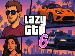 თამაში Lazy GTO 6 ონლაინ