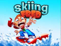 თამაში Skiing Fred ონლაინ