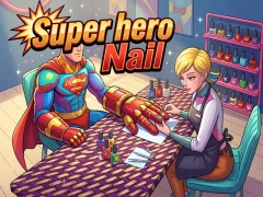 თამაში Super hero Nail ონლაინ