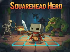 თამაში Squarehead Hero ონლაინ