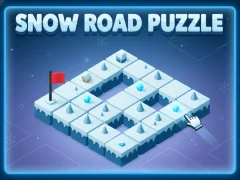 თამაში Snow Road Puzzle ონლაინ