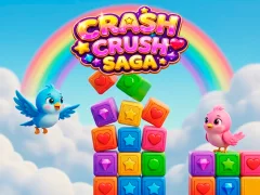 თამაში Crash Crush Saga ონლაინ