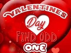 თამაში Valentines Day Find Odd One ონლაინ