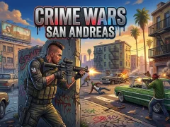 თამაში Crime Wars San Andreas ონლაინ