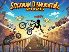 თამაში Stickman Dismounting 2026 ონლაინ