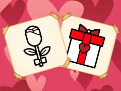 თამაში Valentine Present Coloring ონლაინ