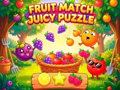 თამაში Fruit Match Juicy Puzzle ონლაინ