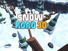 თამაში Snow Road 3D ონლაინ