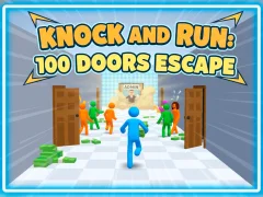 თამაში Knock and Run. 100 Doors Escape ონლაინ