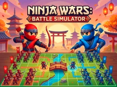 თამაში Ninja Wars: Battle Simulator ონლაინ