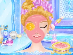თამაში Princess Salon Frozen Party ონლაინ