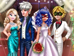 თამაში Ladybug Wedding Royal Guests ონლაინ