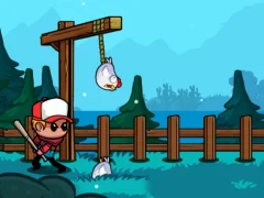 თამაში Kick the Chicken ონლაინ