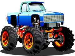 თამაში Monster Truck Puzzle ონლაინ