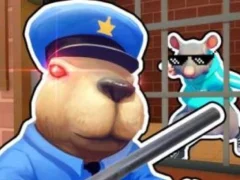 თამაში Obby Escape: Prison Rat Dance ონლაინ