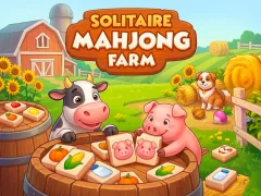 თამაში Solitaire Mahjong Farm ონლაინ