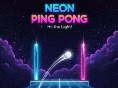 თამაში Neon Ping Pong ონლაინ