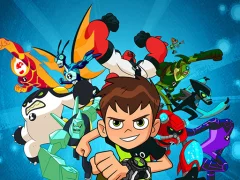 თამაში Ben 10 Hero time ონლაინ