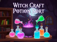 თამაში Witch Craft Potion Sort ონლაინ