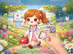 თამაში Springle Puzzle ონლაინ
