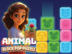 თამაში Animal Block Pop Puzzle ონლაინ