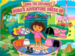 თამაში Dora The explorer Dora's Adventure Dress Up ონლაინ
