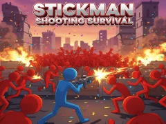 თამაში Stickman Shooting Survival ონლაინ