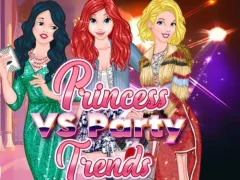 თამაში Princess vs Party Trends ონლაინ