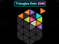 თამაში Triangles Dots 2048 ონლაინ