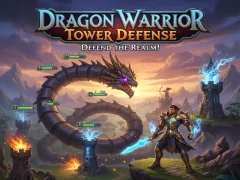 თამაში Dragon Warrior Tower Defense ონლაინ